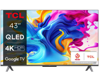 TCL 43C645 43" QLED 4K Google TV Dolby Vision Atmos HDMI 2.1 - 1134655 - zdjęcie 1